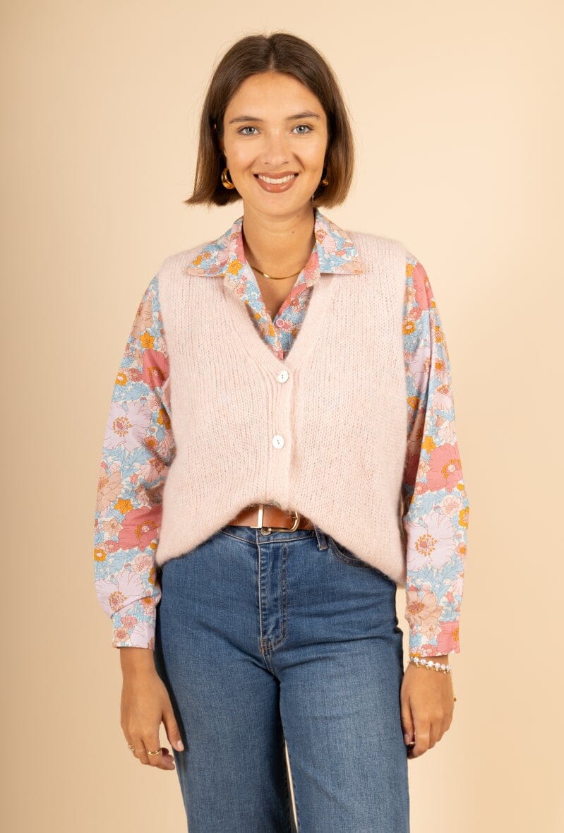 Joy Mohair Vest Multiple Colours The White Room