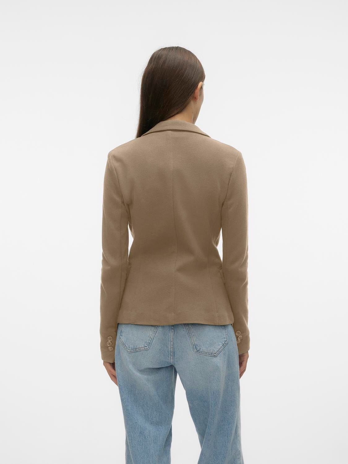 Julia Blazer | Silver Mink Coats & Jackets Vero Moda 