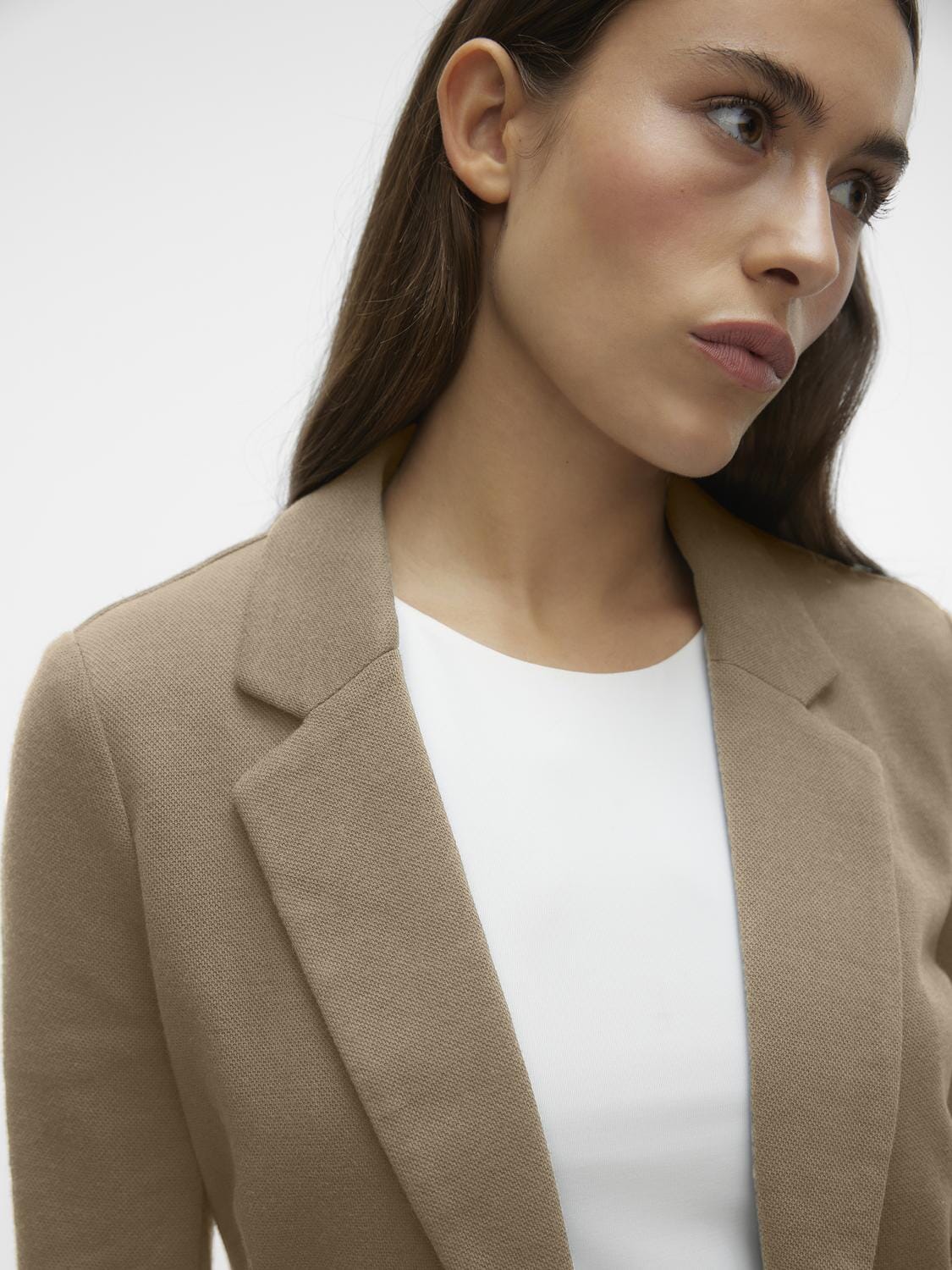 Julia Blazer | Silver Mink Coats & Jackets Vero Moda 