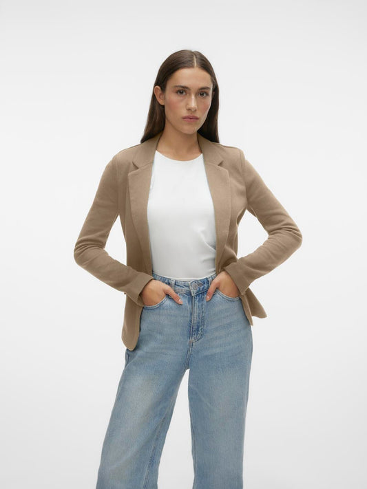 Julia Blazer | Silver Mink Coats & Jackets Vero Moda 
