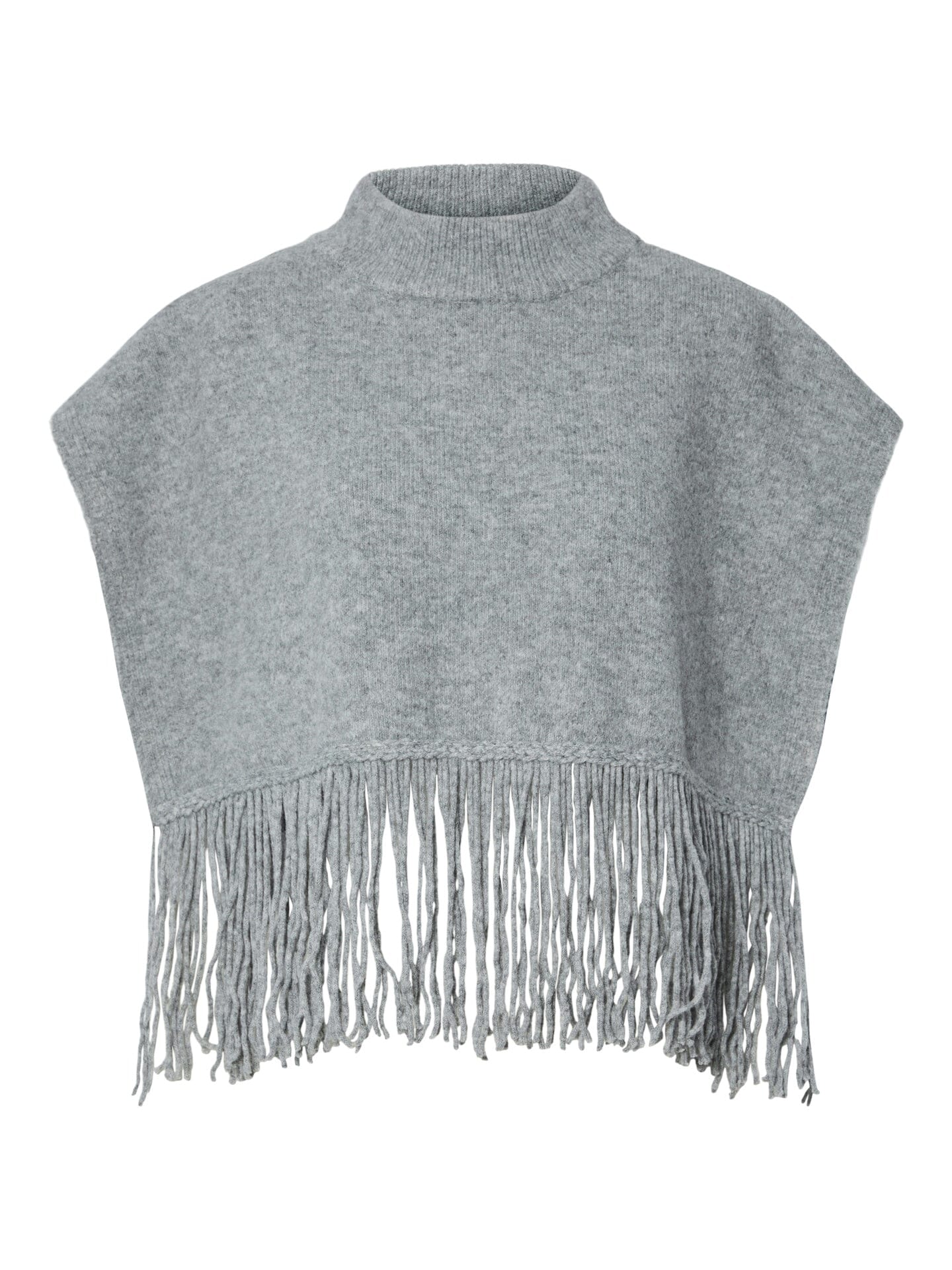 Julle Poncho | Light Grey Waistcoat Pieces 