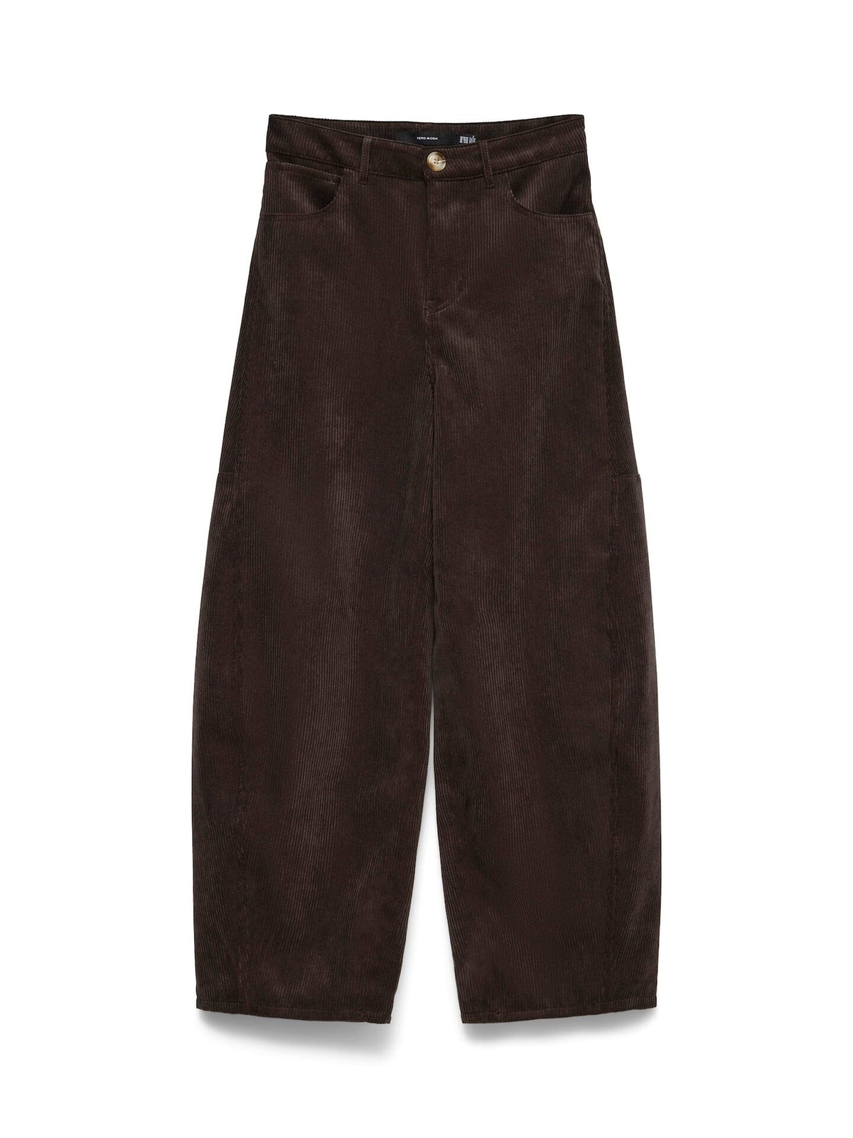Kaitlin Cord Barrel Pant | Chocolate Torte Pants Vero Moda 