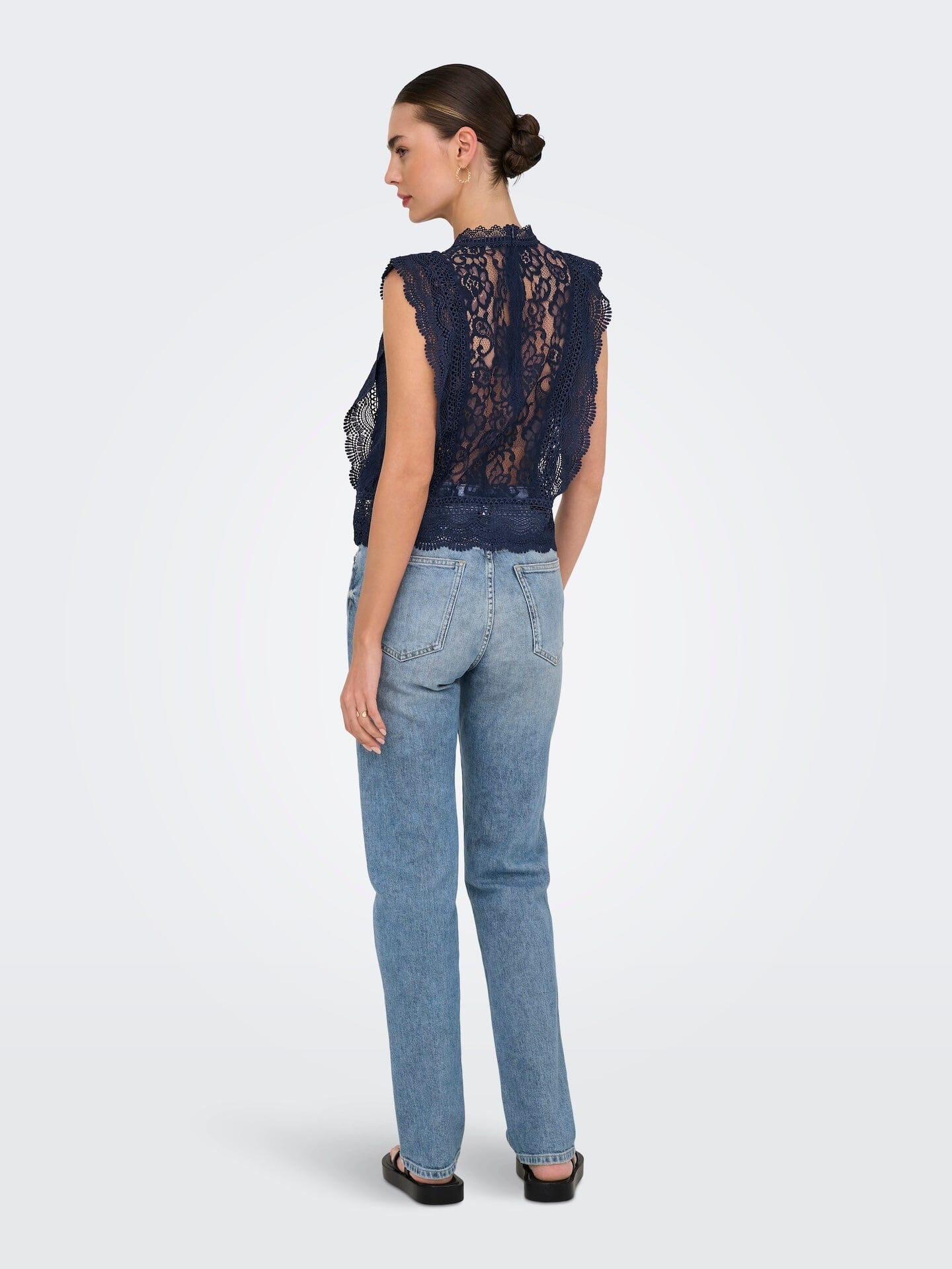 Karo Lace Top Shirt Only 