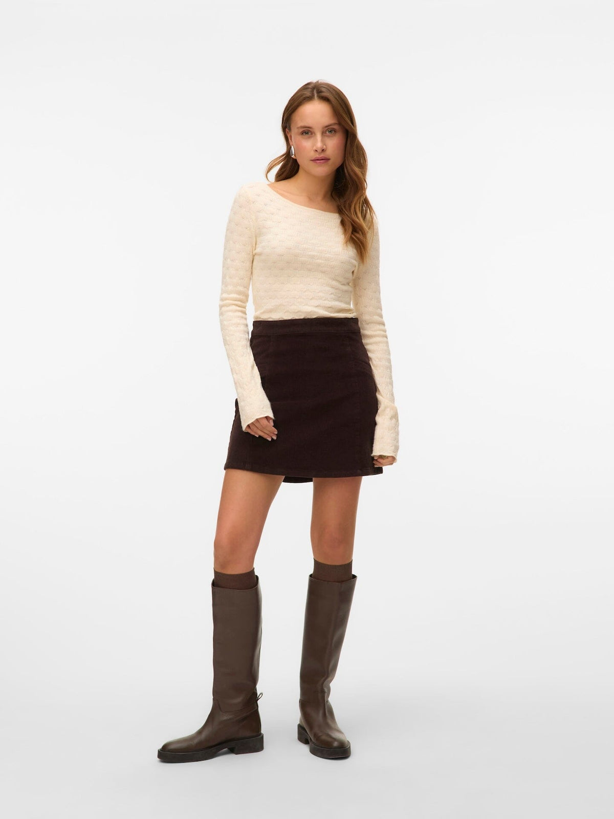 Kata Corduroy Skirt | Chocolate Torte Skirt Vero Moda 