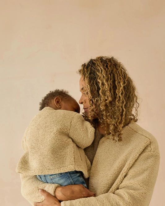Kate Coat | Oat Gilet Chalk 