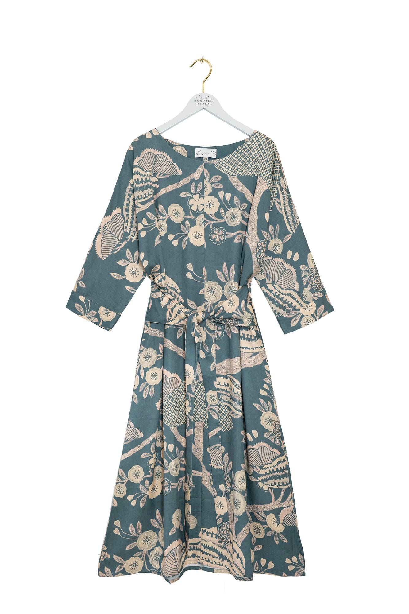Kate Dress | Rosa | Blue Dress One Hundred Stars 