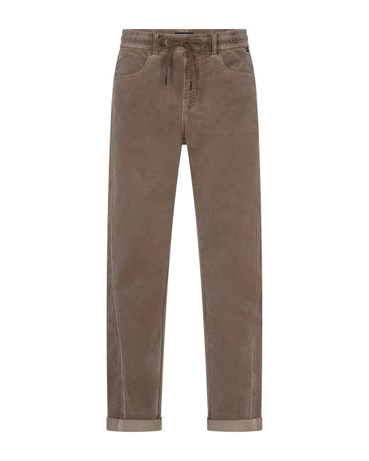Kay Cord Pants | Mud Pants Red Button 