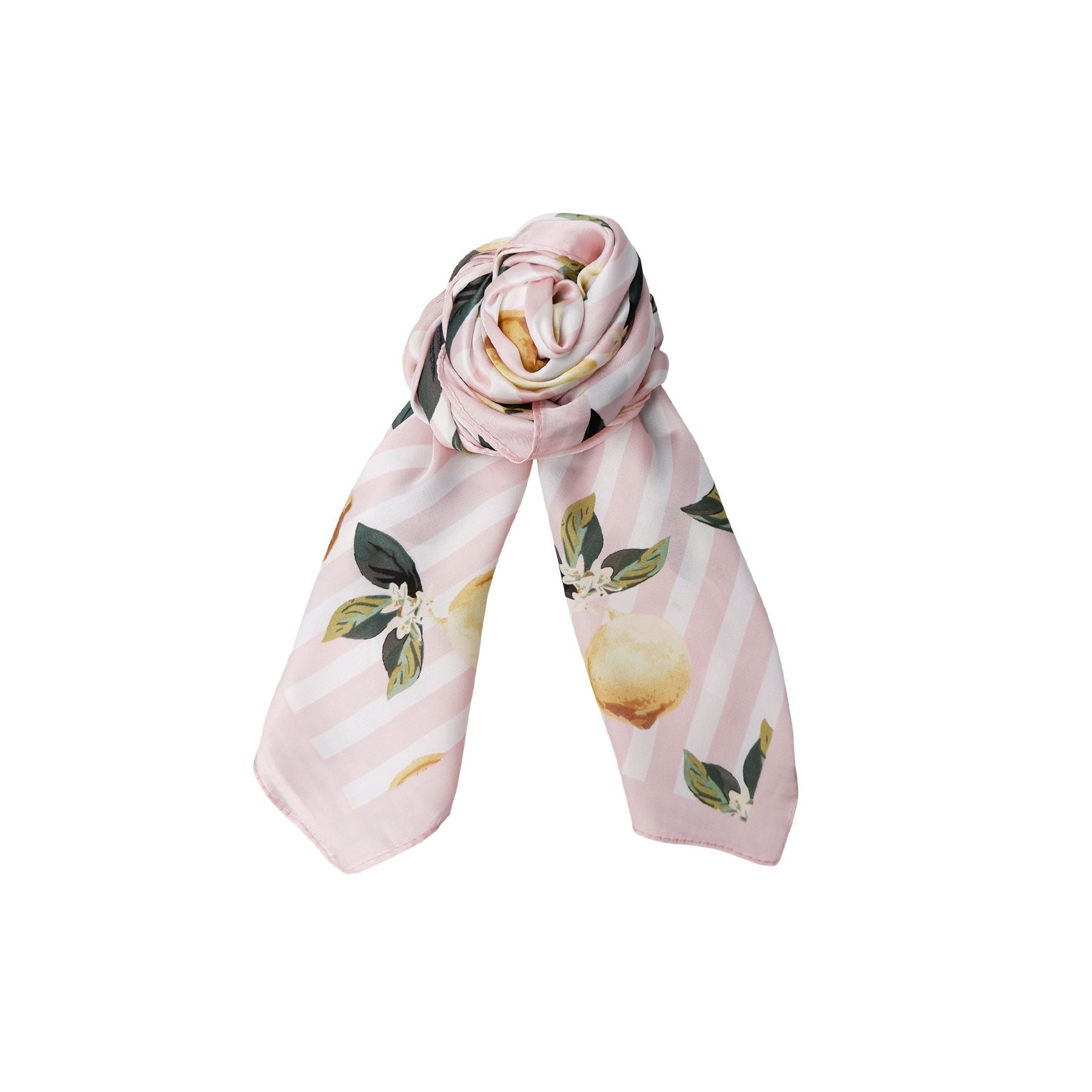 Kayla Mini Scarf | Rose Scarves Black Colour 