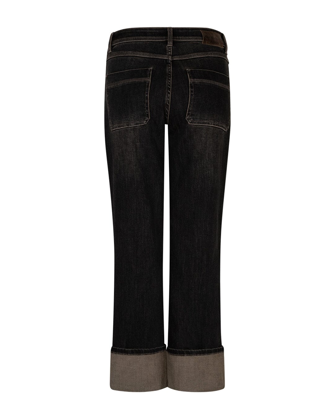 Kim Trousers | Brown Pants Red Button 
