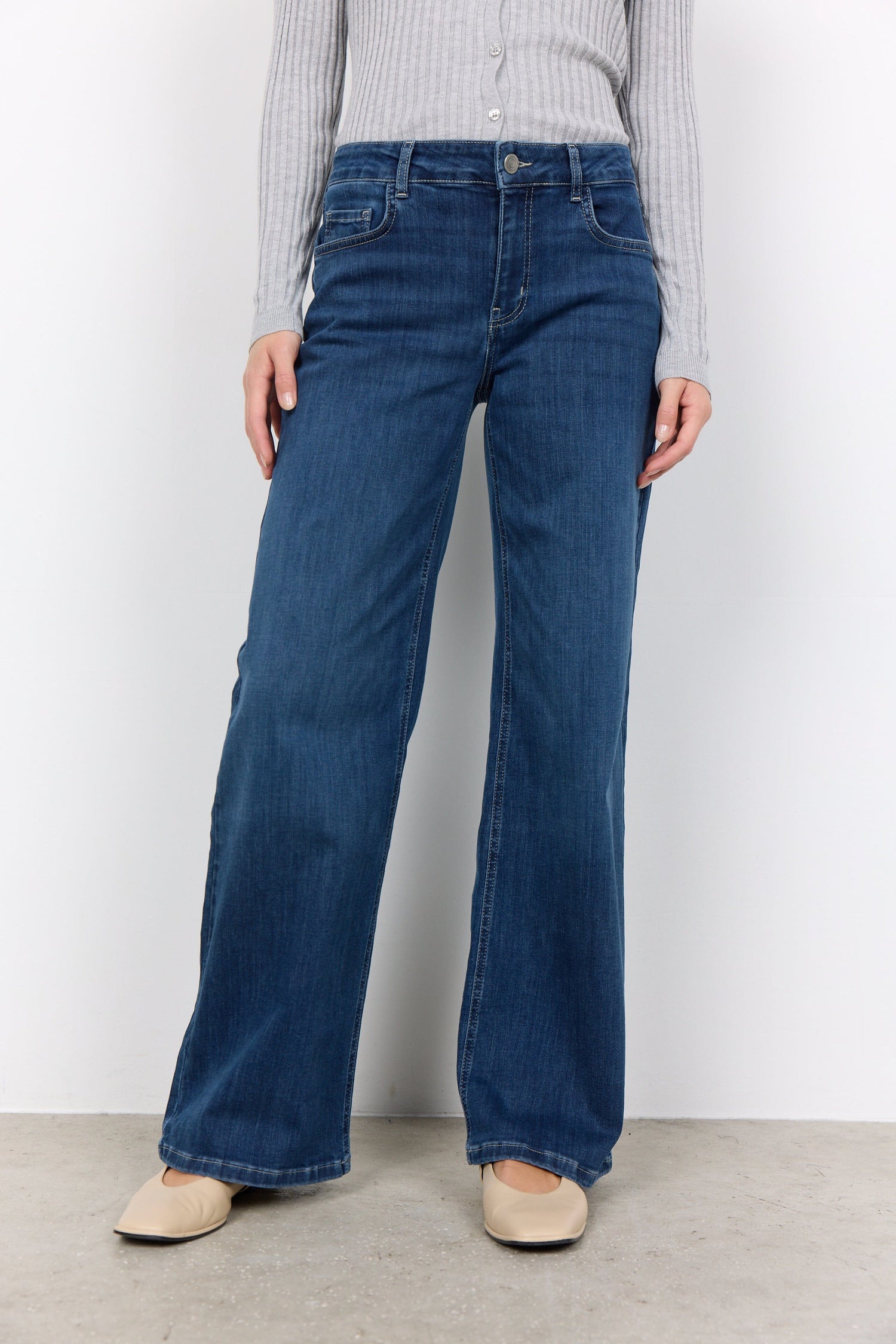Kimberley Jeans | Dark Blue Denim Jeans Soya Concept 