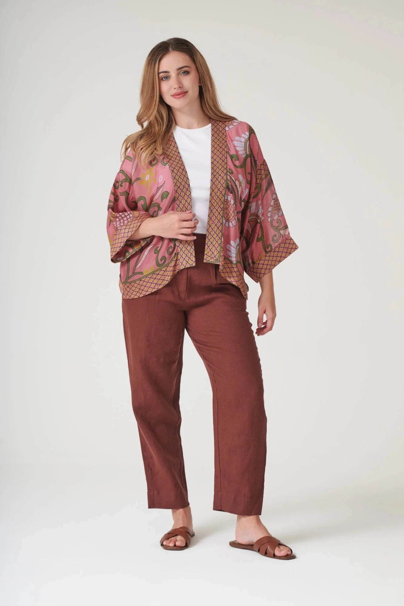 Kimono | Giant Kantha | Dusk Kimonos One Hundred Stars 