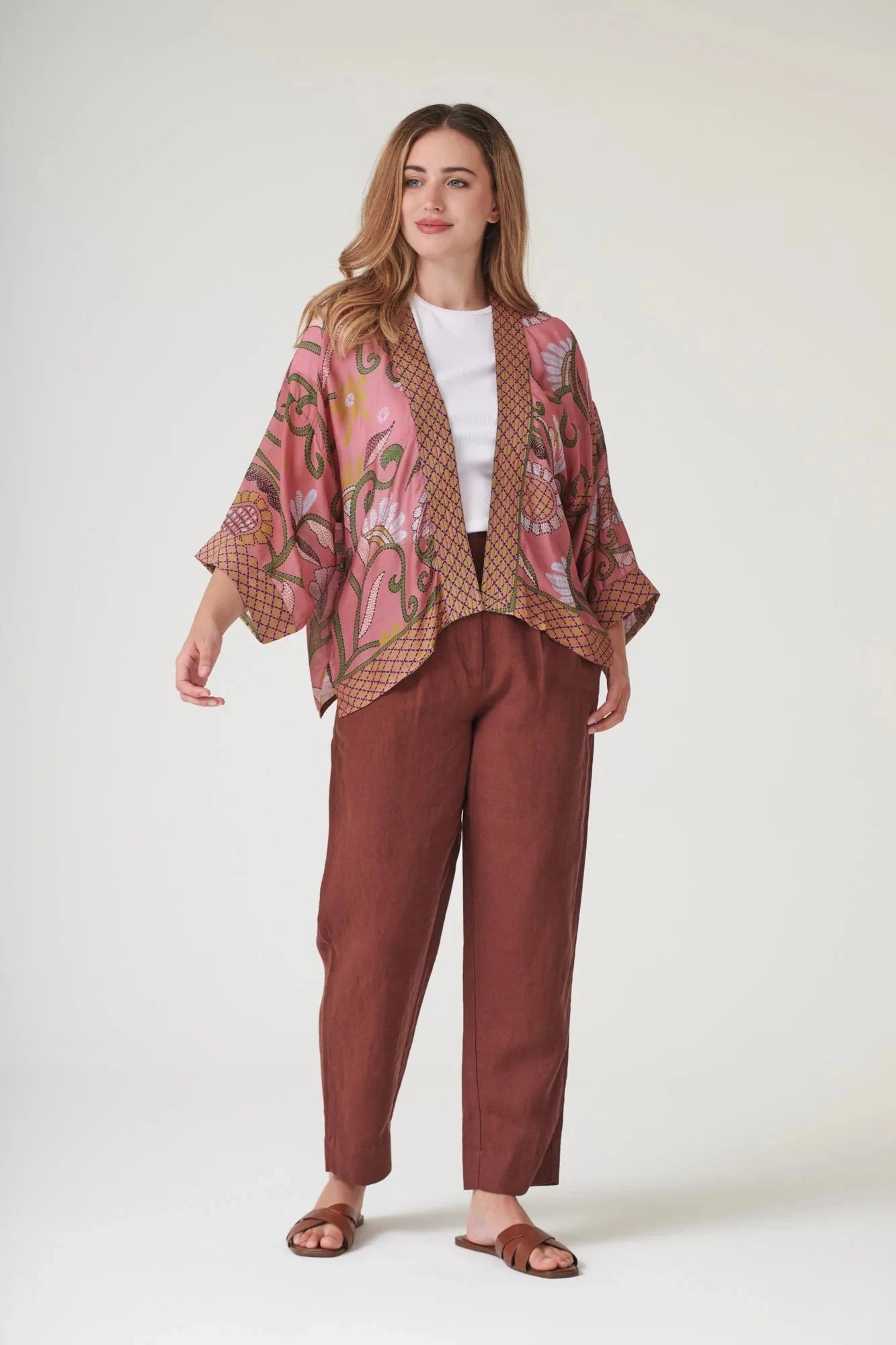 Kimono | Giant Kantha | Dusk Kimonos One Hundred Stars 