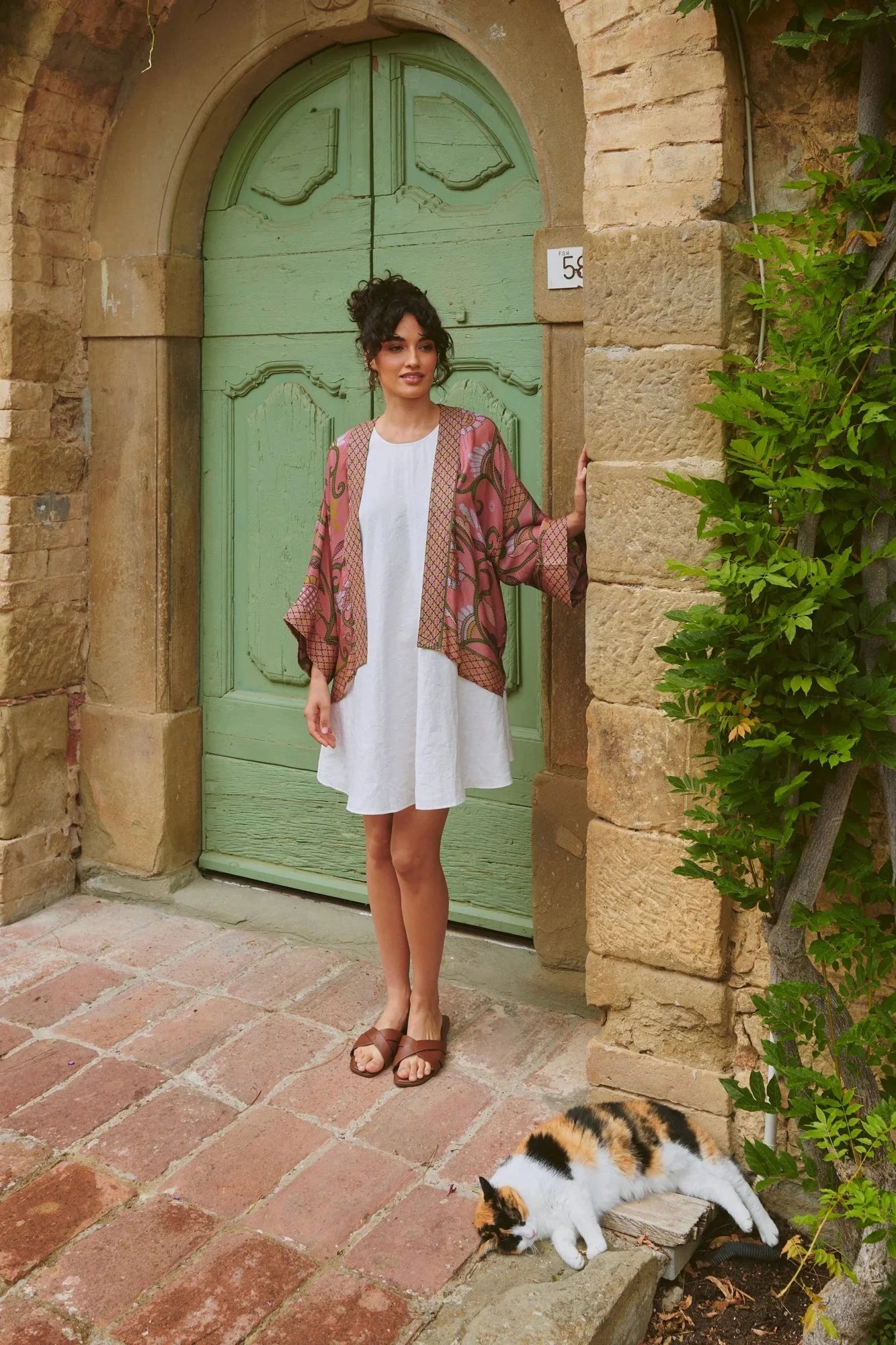 Kimono | Giant Kantha | Dusk Kimonos One Hundred Stars 