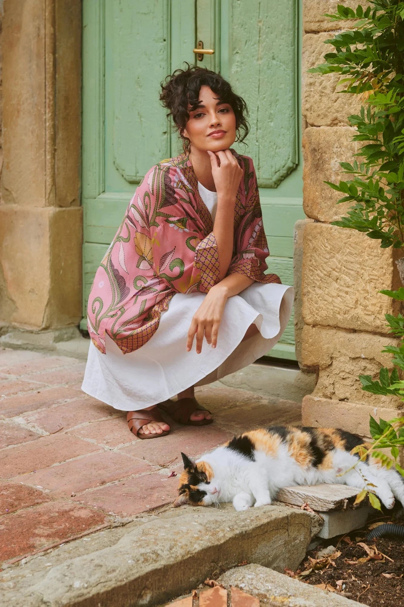 Kimono | Giant Kantha | Dusk Kimonos One Hundred Stars 