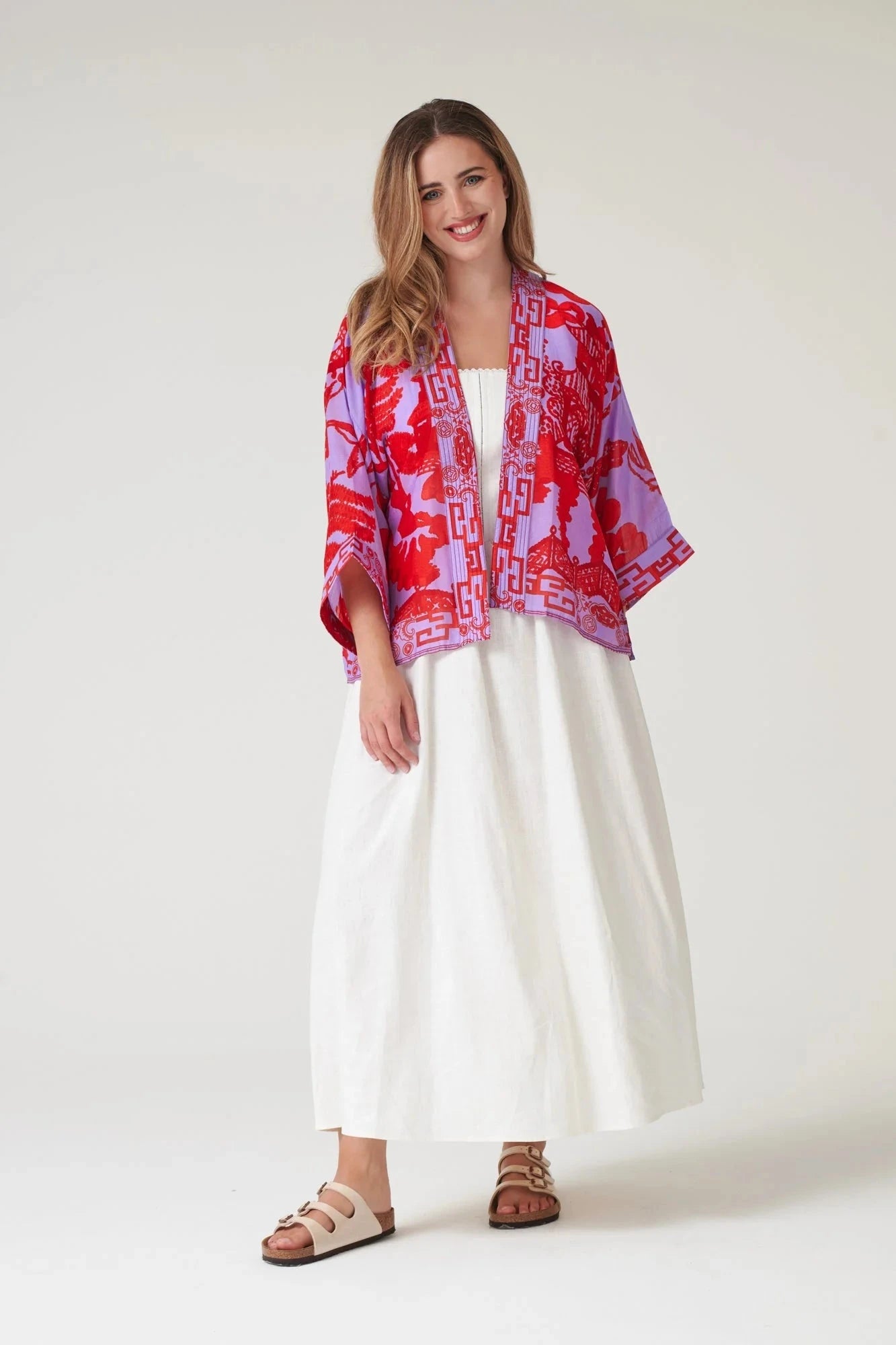 Kimono | Giant Willow | Violet Kimonos One Hundred Stars 