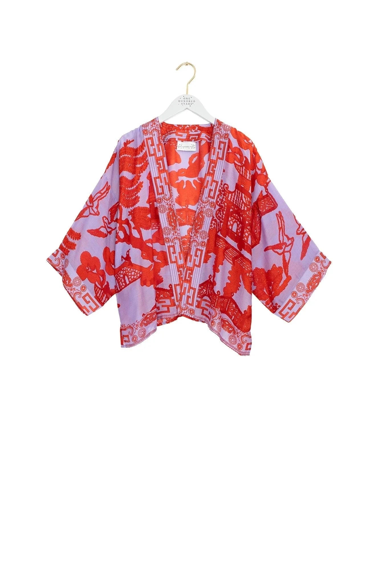 Kimono | Giant Willow | Violet Kimonos One Hundred Stars 