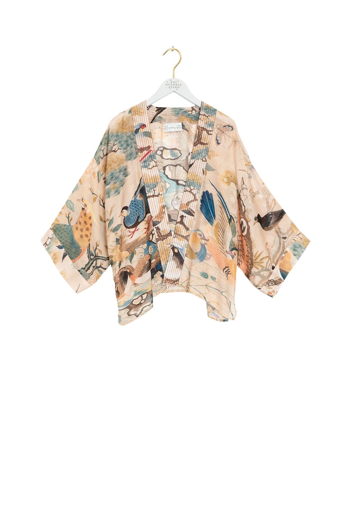 Kimono | Hummingbird | Nude Kimonos One Hundred Stars 