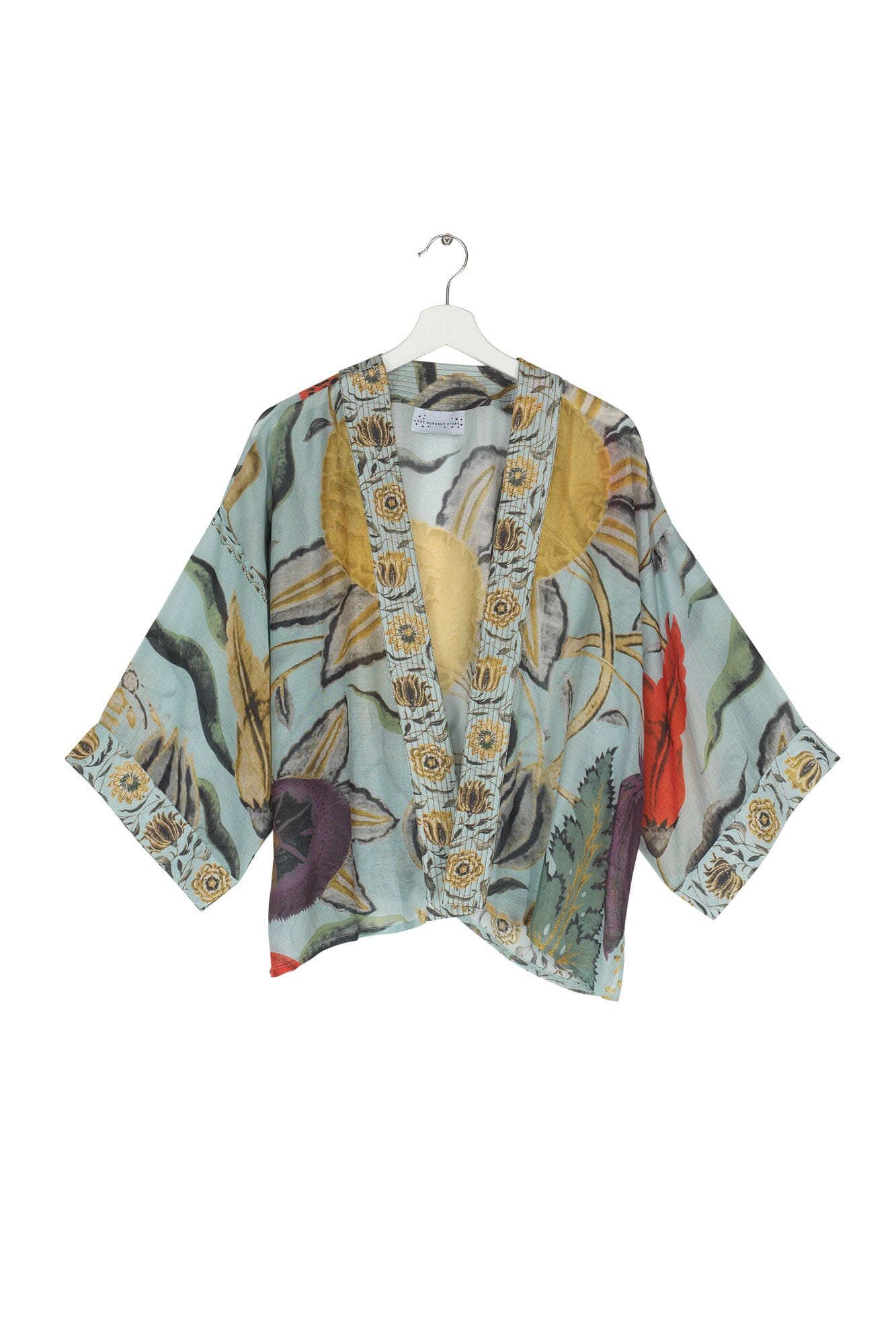 Kimono | Joy | Aqua Casual Kimonos One Hundred Stars 