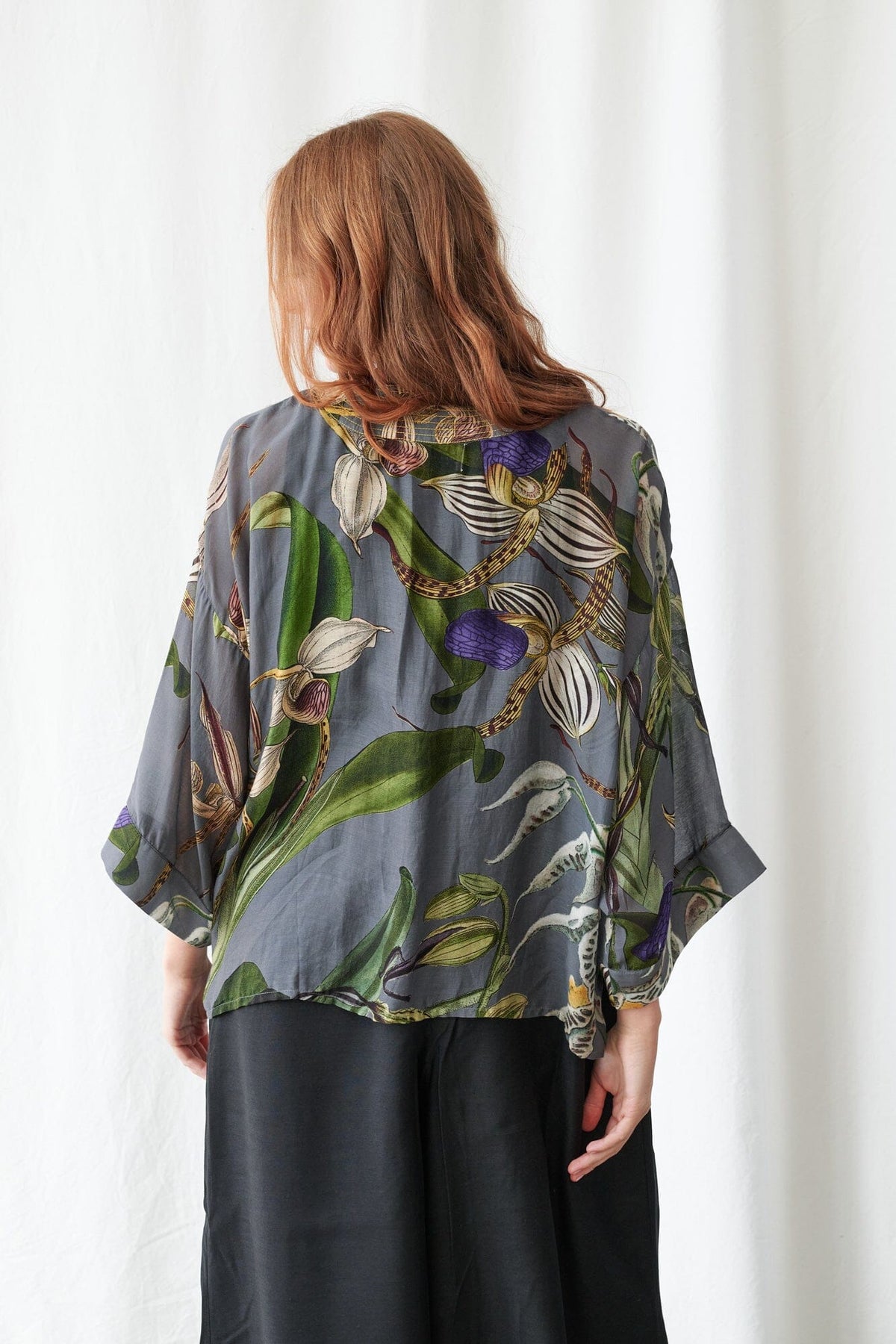 Kimono | Orchid | Grey Kimonos One Hundred Stars 