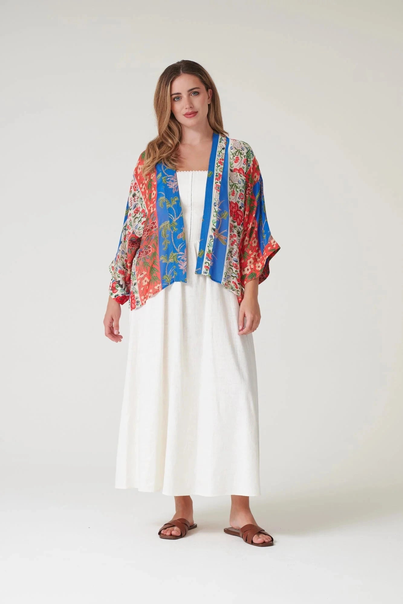 Kimono | Ribbons | Cobalt Kimonos One Hundred Stars 
