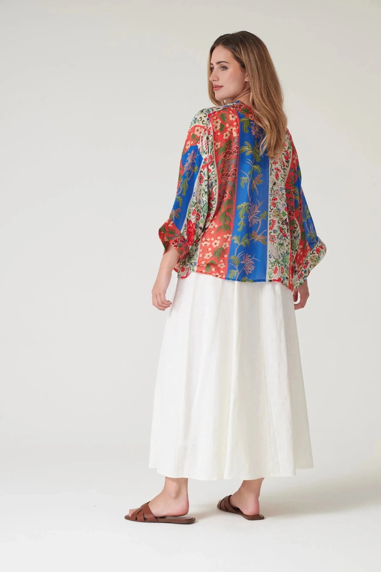 Kimono | Ribbons | Cobalt Kimonos One Hundred Stars 