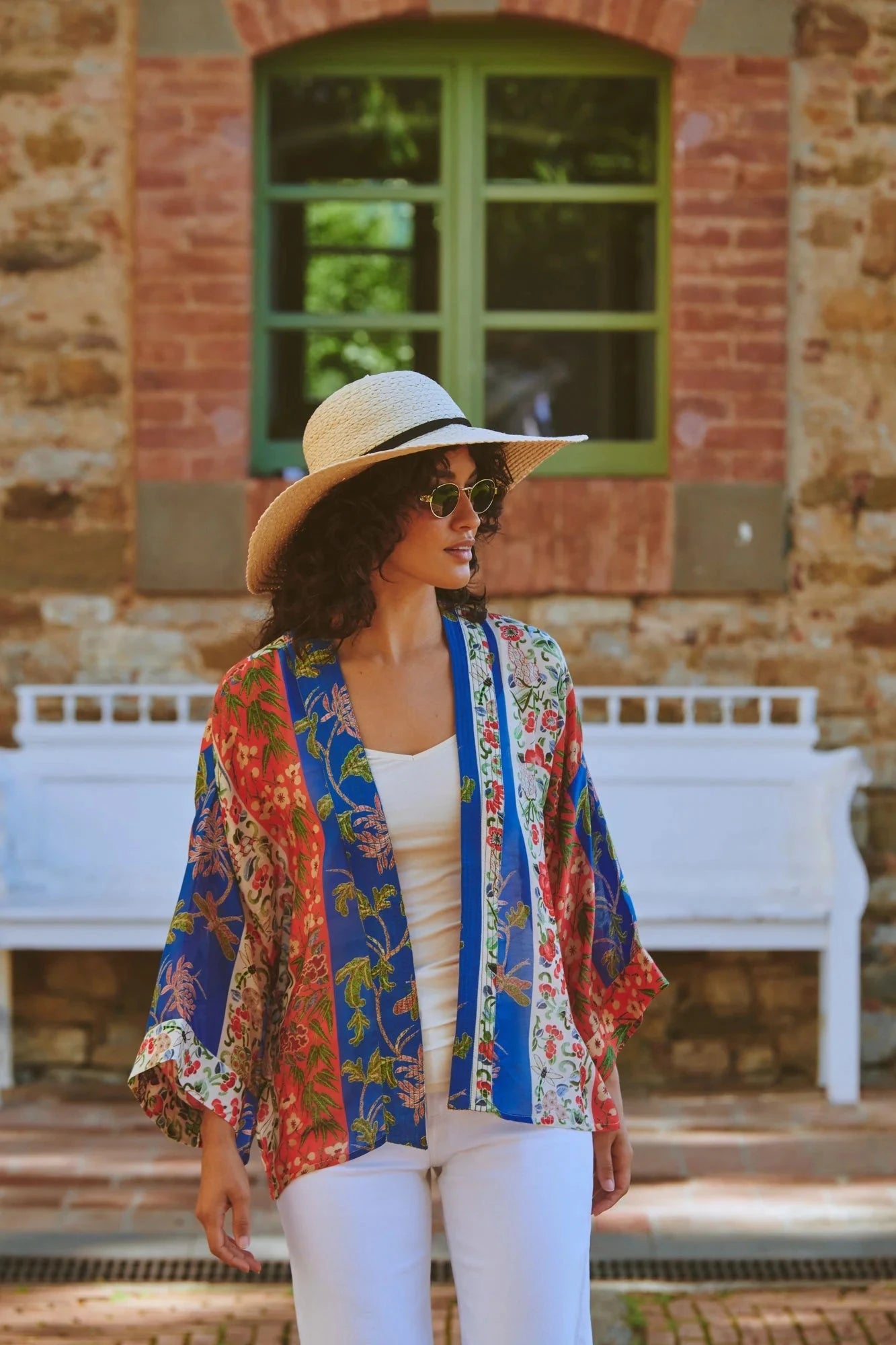 Kimono | Ribbons | Cobalt Kimonos One Hundred Stars 