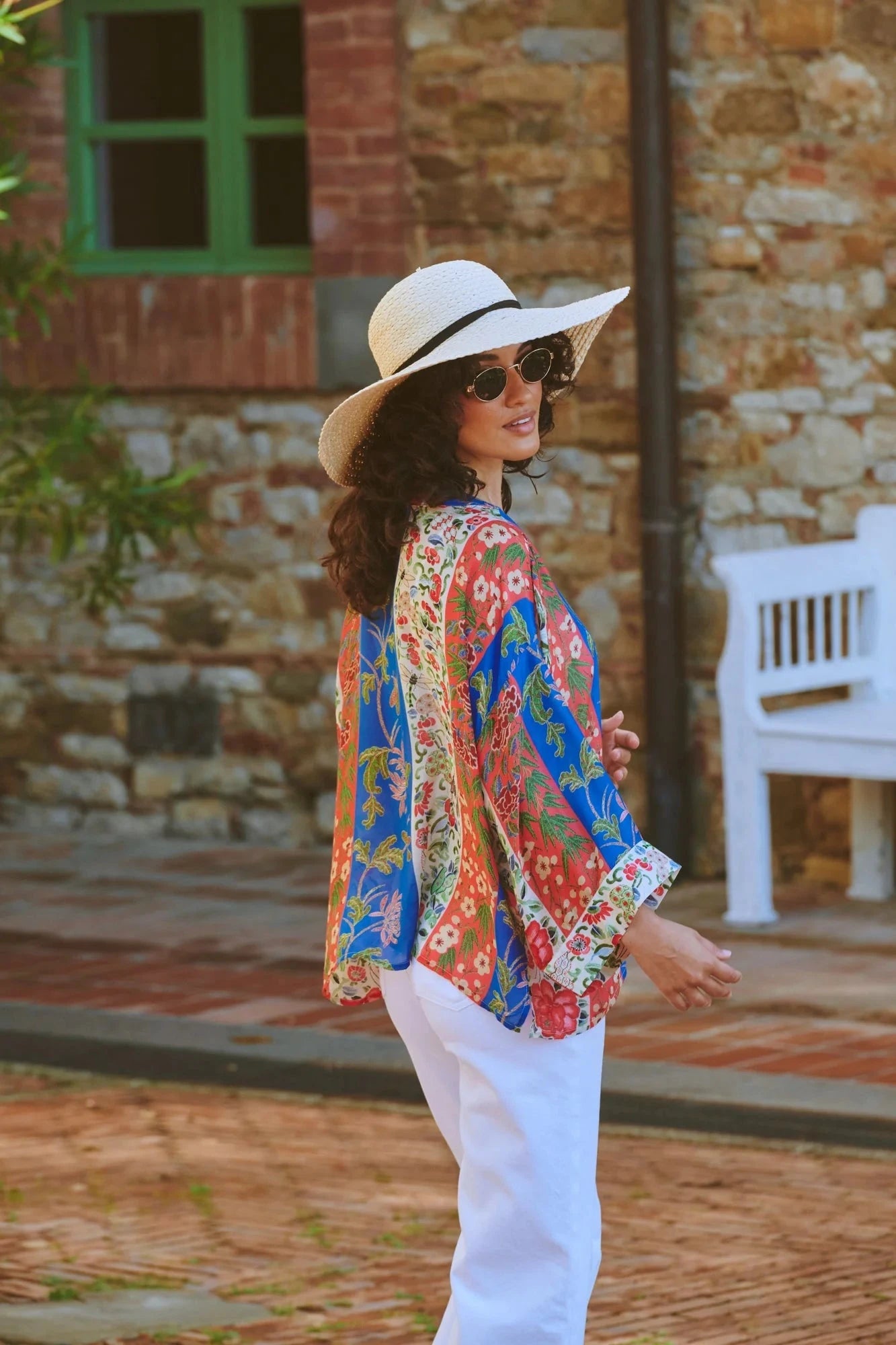 Kimono | Ribbons | Cobalt Kimonos One Hundred Stars 