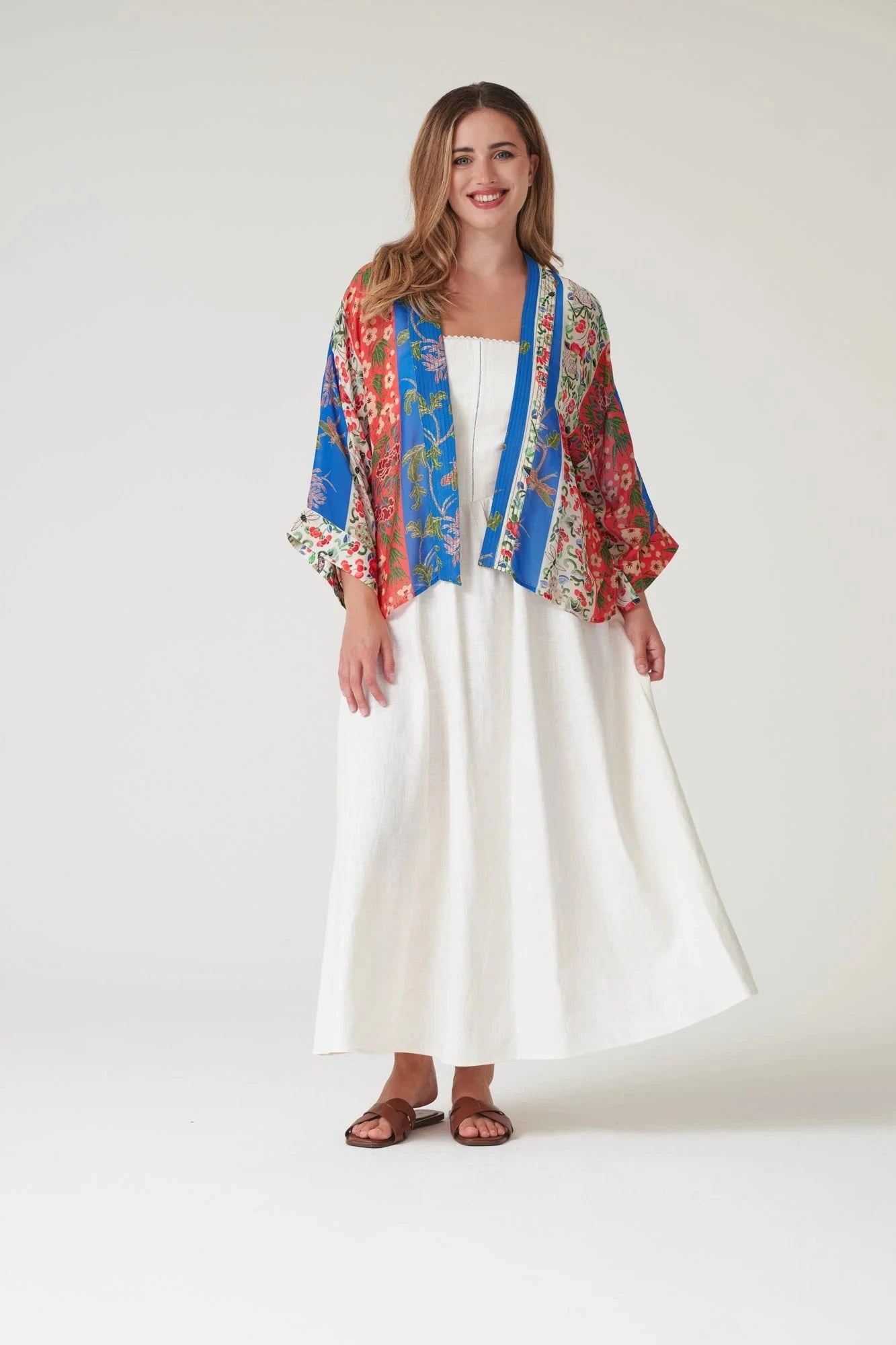 Kimono | Ribbons | Cobalt Kimonos One Hundred Stars 