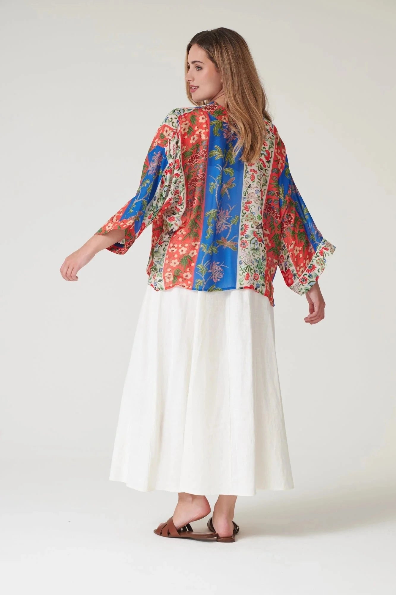 Kimono | Ribbons | Cobalt Kimonos One Hundred Stars 