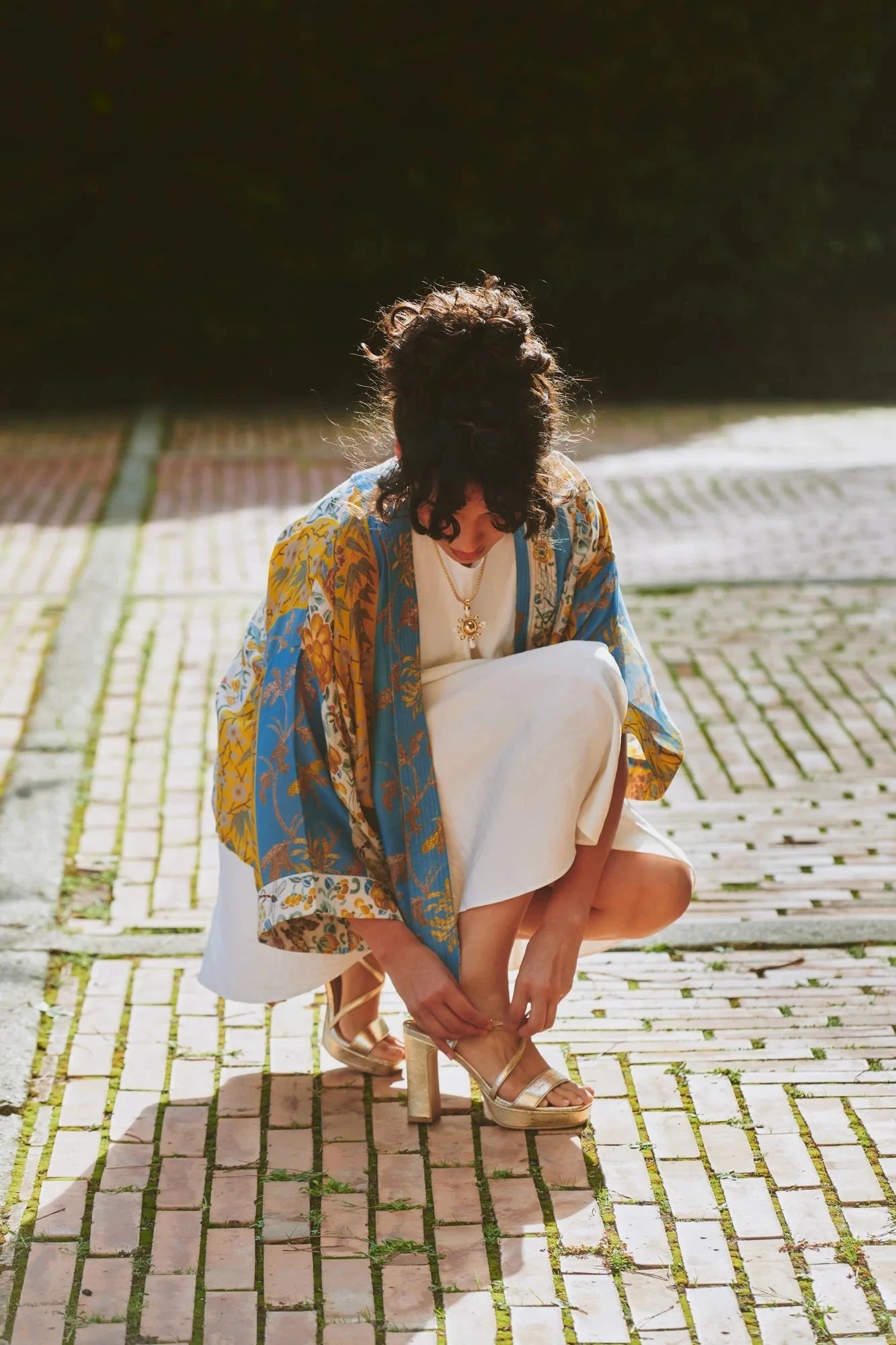 Kimono | Ribbons | Gold Kimonos One Hundred Stars 