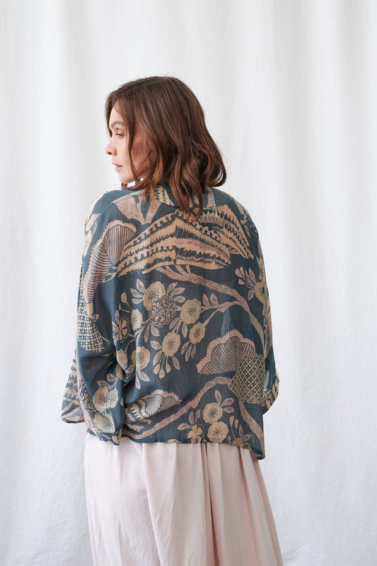 Kimono | Rosa | Blue Kimonos One Hundred Stars 