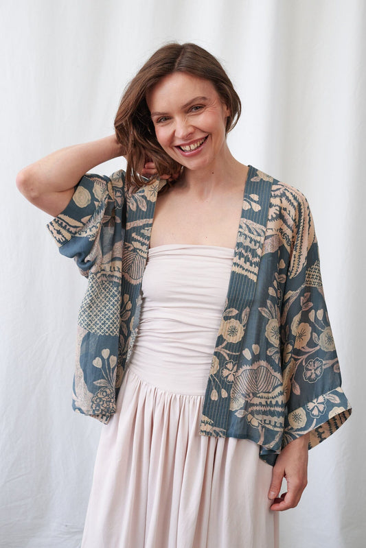 Kimono | Rosa | Blue Kimonos One Hundred Stars 