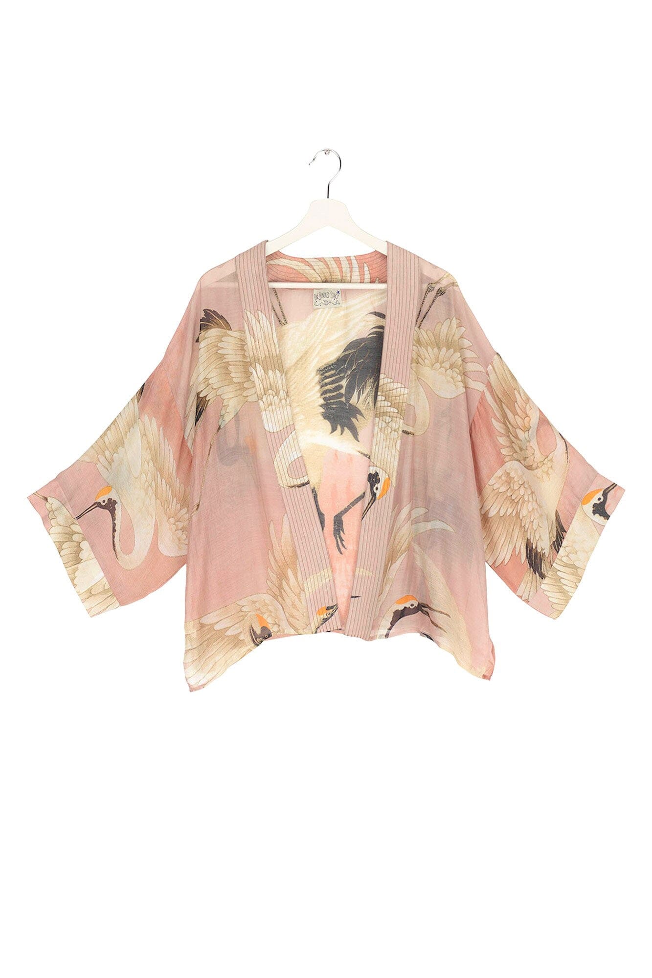 Kimono | Stork | Plaster Pink Casual Kimonos One Hundred Stars 