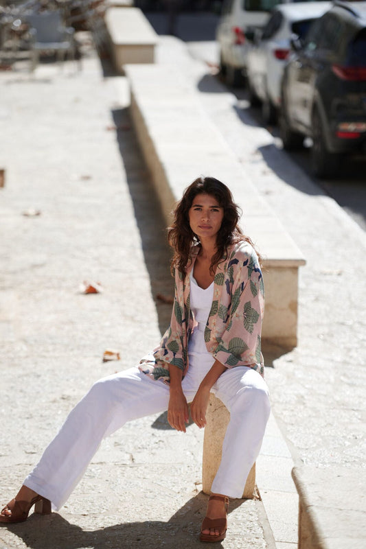 Kimono | Tree Blossom | Pink Casual Kimonos One Hundred Stars 