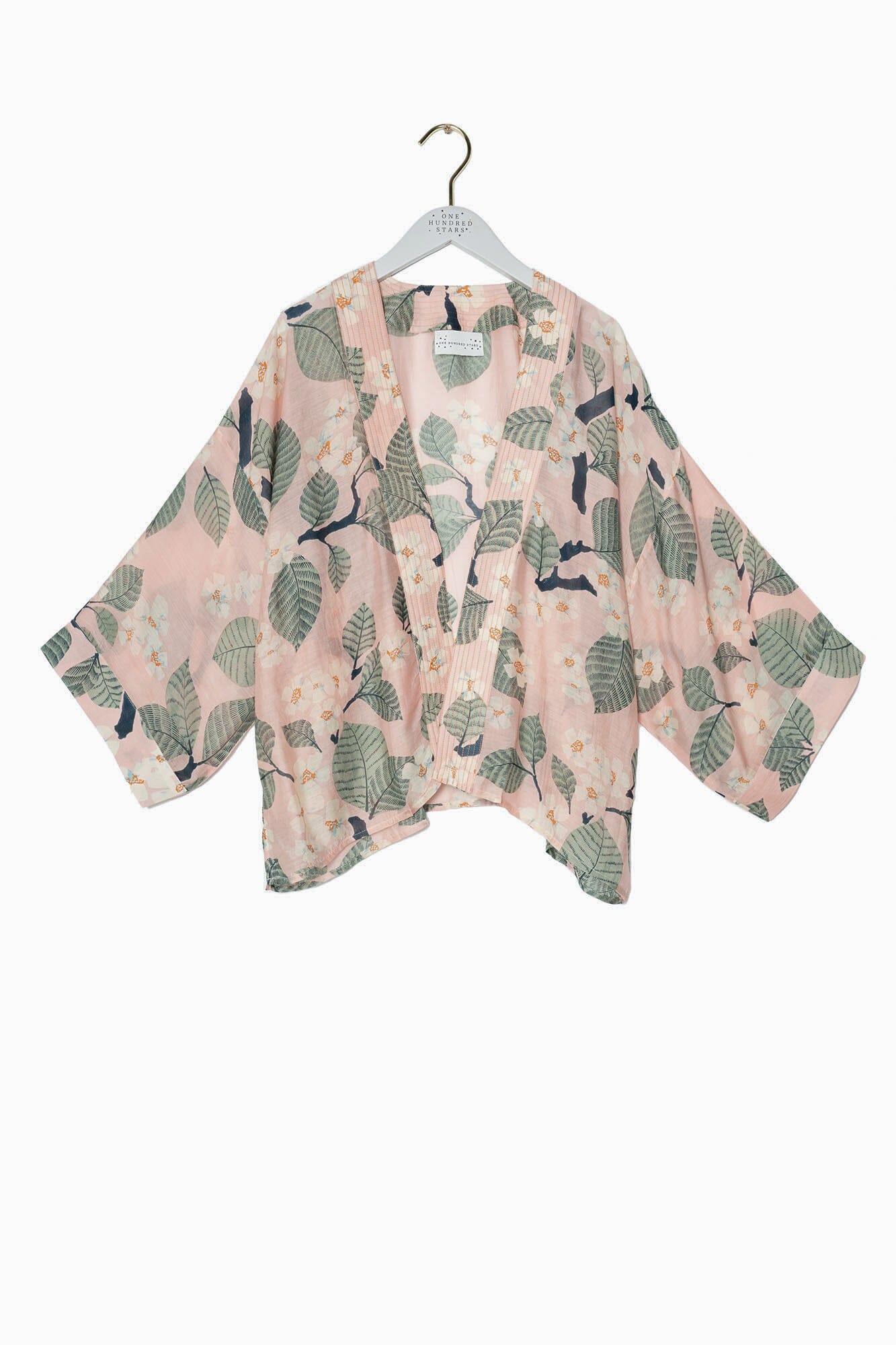 Kimono | Tree Blossom | Pink Casual Kimonos One Hundred Stars 