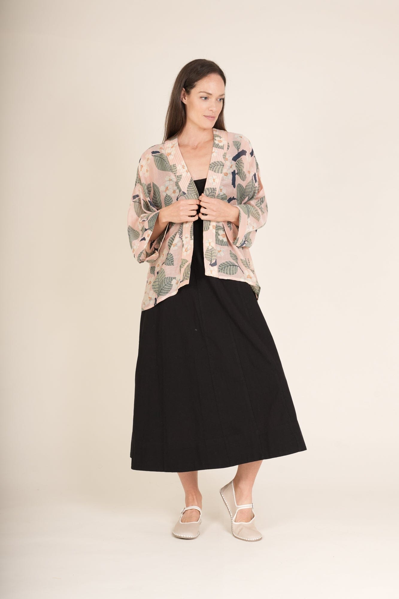 Kimono | Tree Blossom | Pink Casual Kimonos One Hundred Stars 