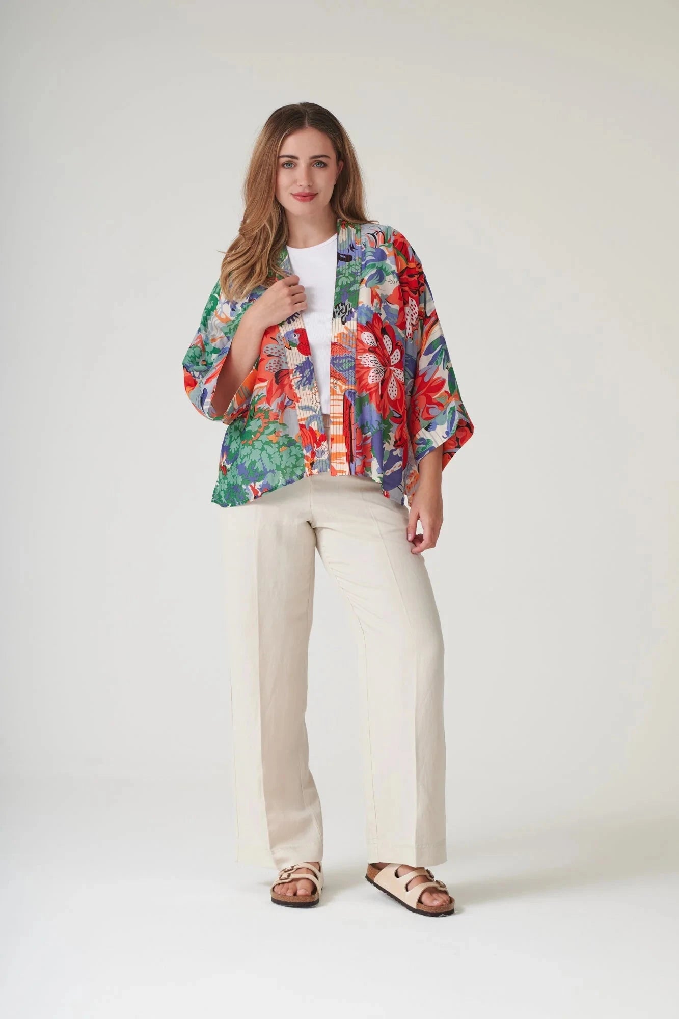 Kimono | Tropicana | Blue Kimonos One Hundred Stars 