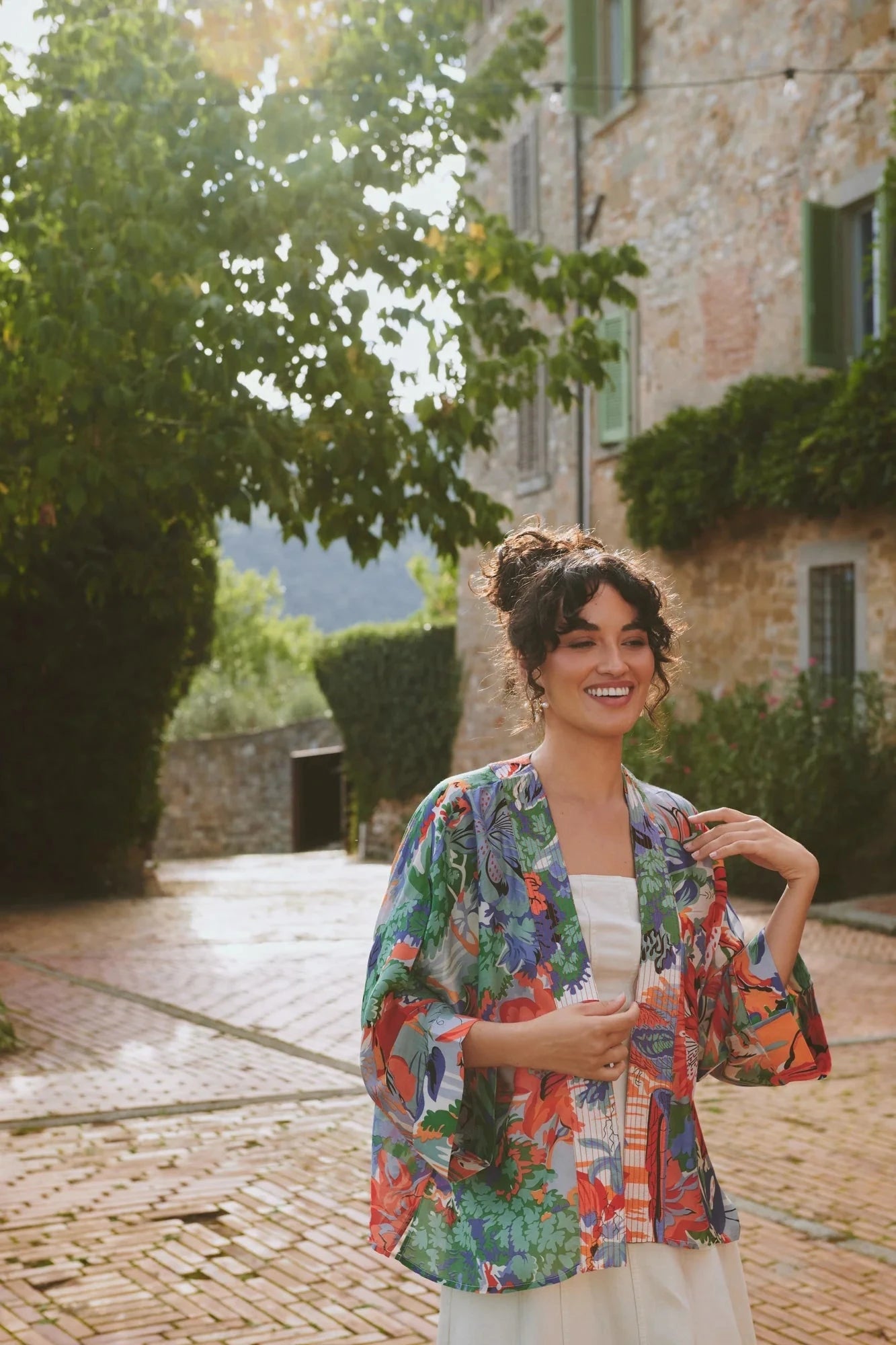 Kimono | Tropicana | Blue Kimonos One Hundred Stars 