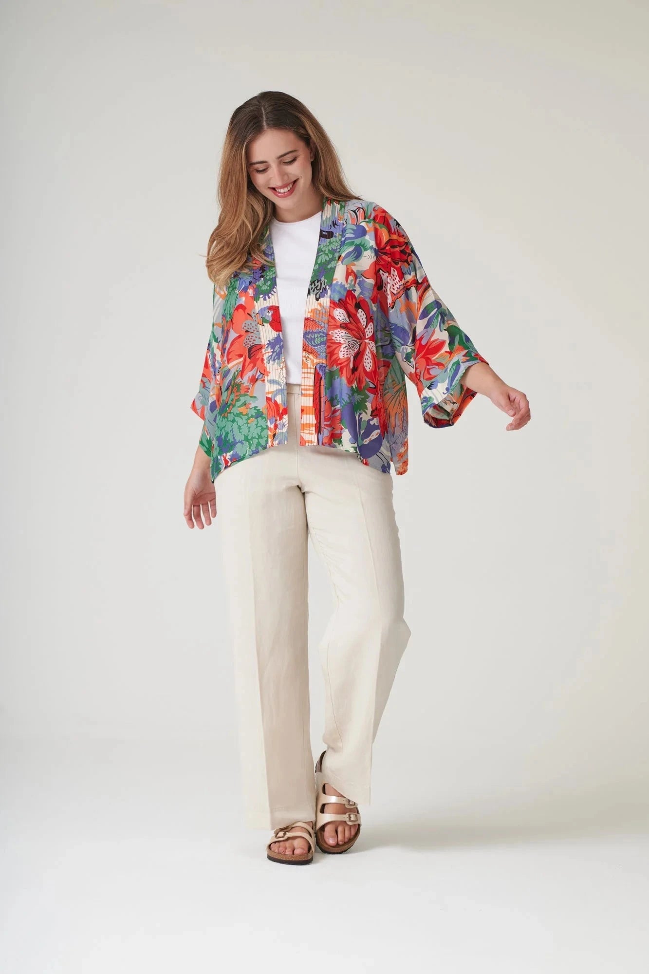 Kimono | Tropicana | Blue Kimonos One Hundred Stars 