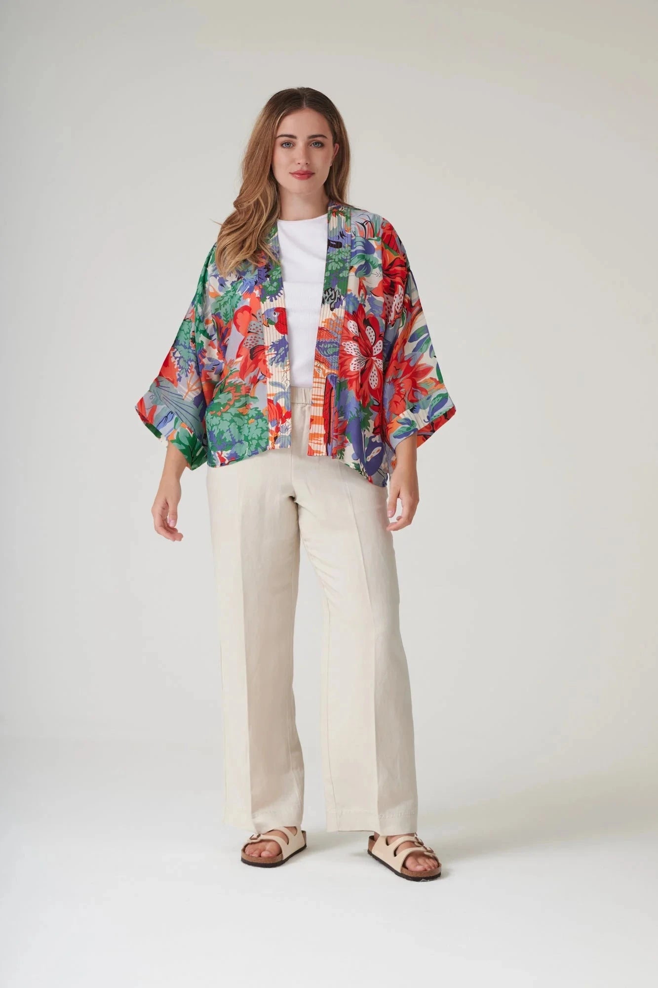 Kimono | Tropicana | Blue Kimonos One Hundred Stars 