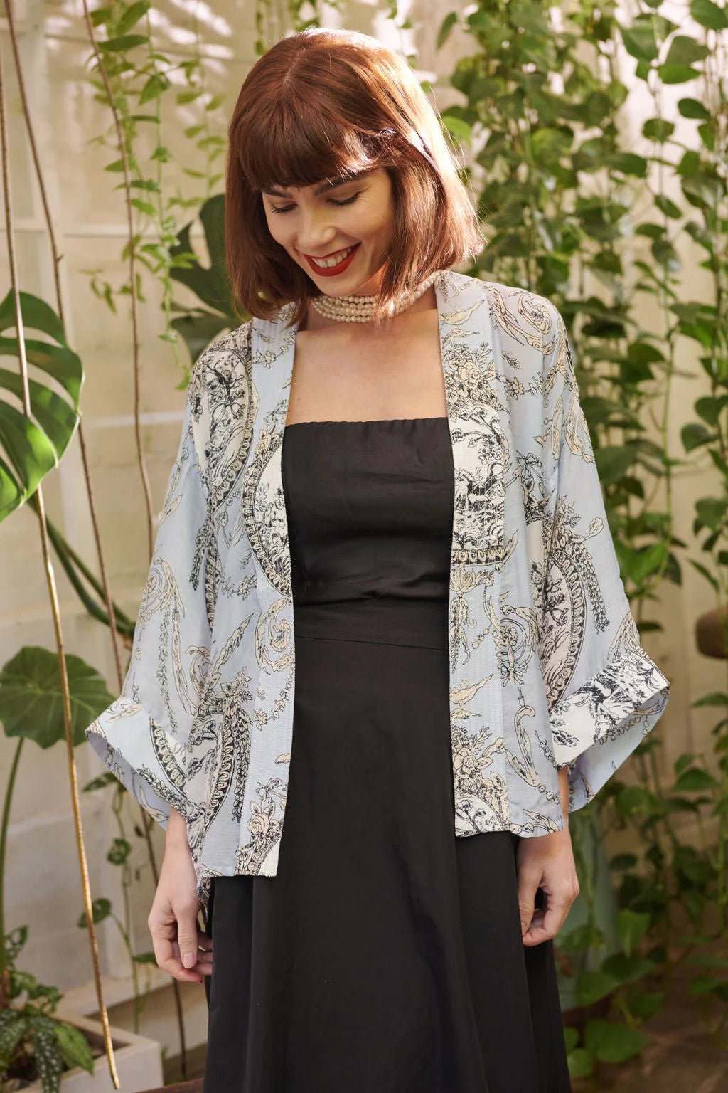 Kimono | Valentine | Sky Casual Kimonos One Hundred Stars 
