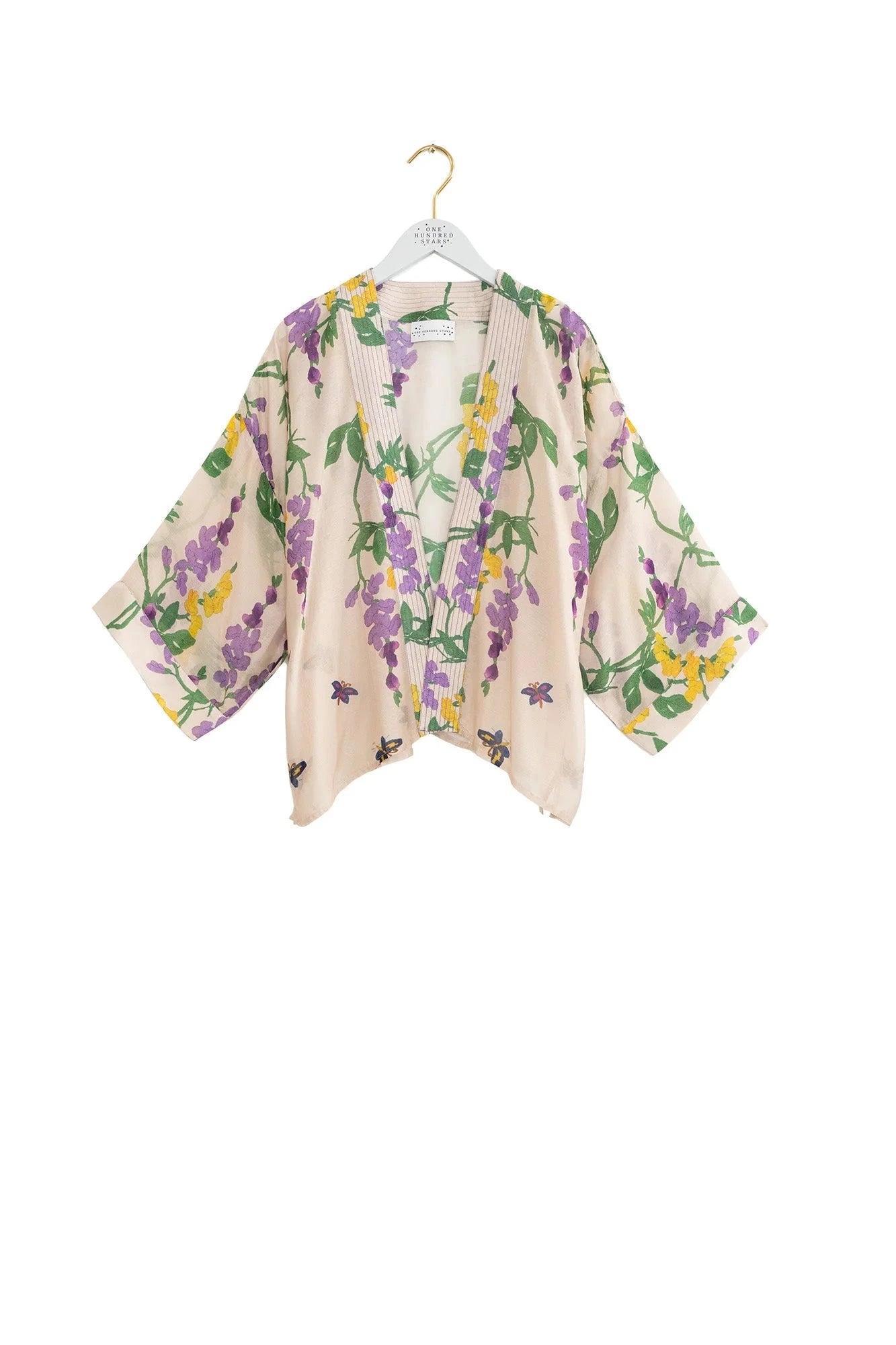 Kimono | Wisteria | Lilac Kimonos One Hundred Stars 