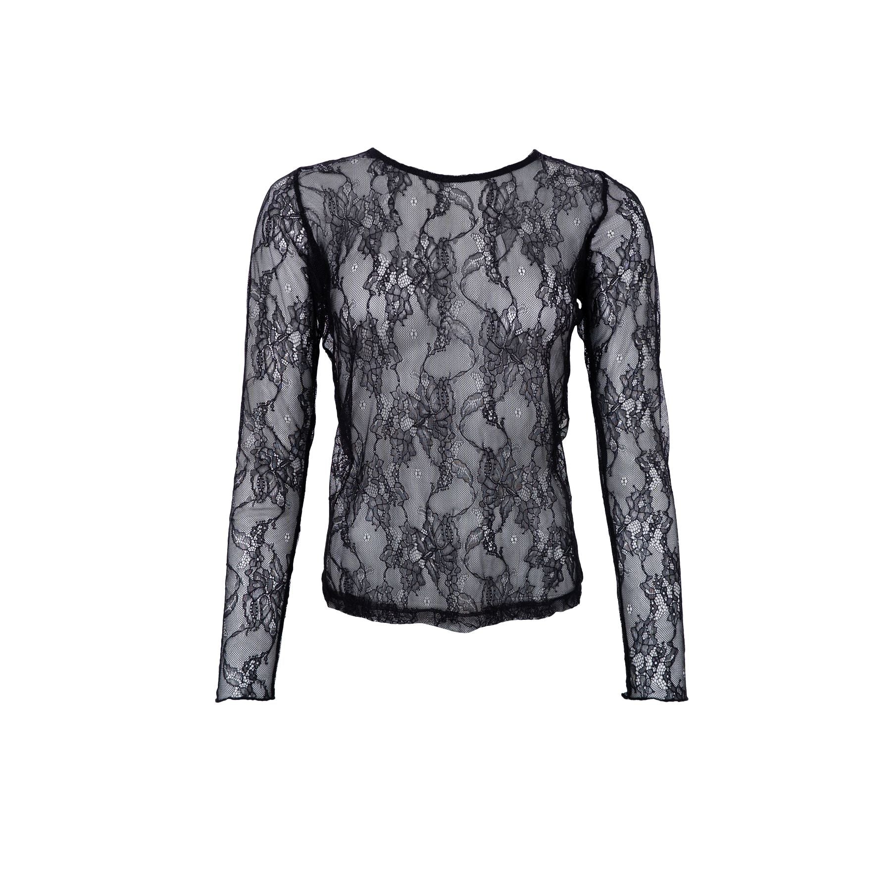 Lara Lace Blouse | 2 Colours Blouse Black Colour 