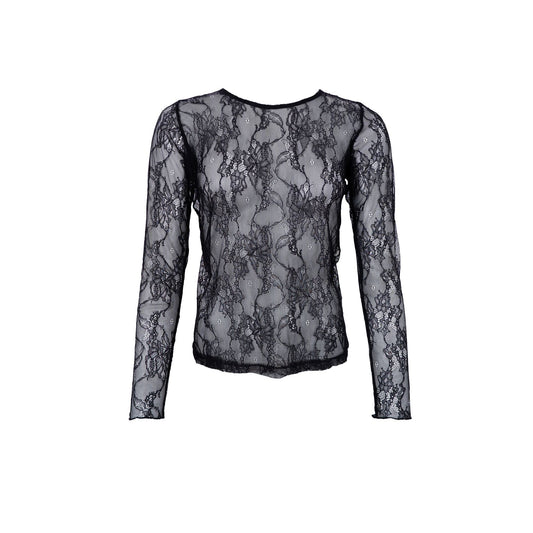 Lara Lace Blouse | 2 Colours Blouse Black Colour 
