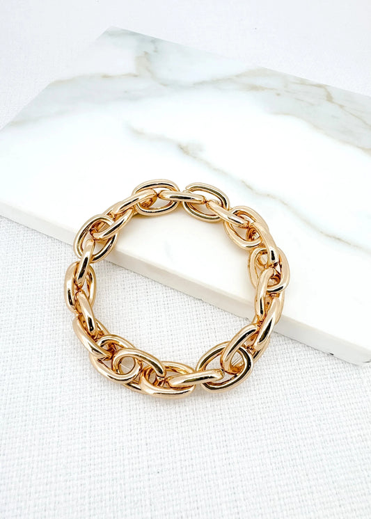 Link Bracelet | Gold Bracelets Envy 