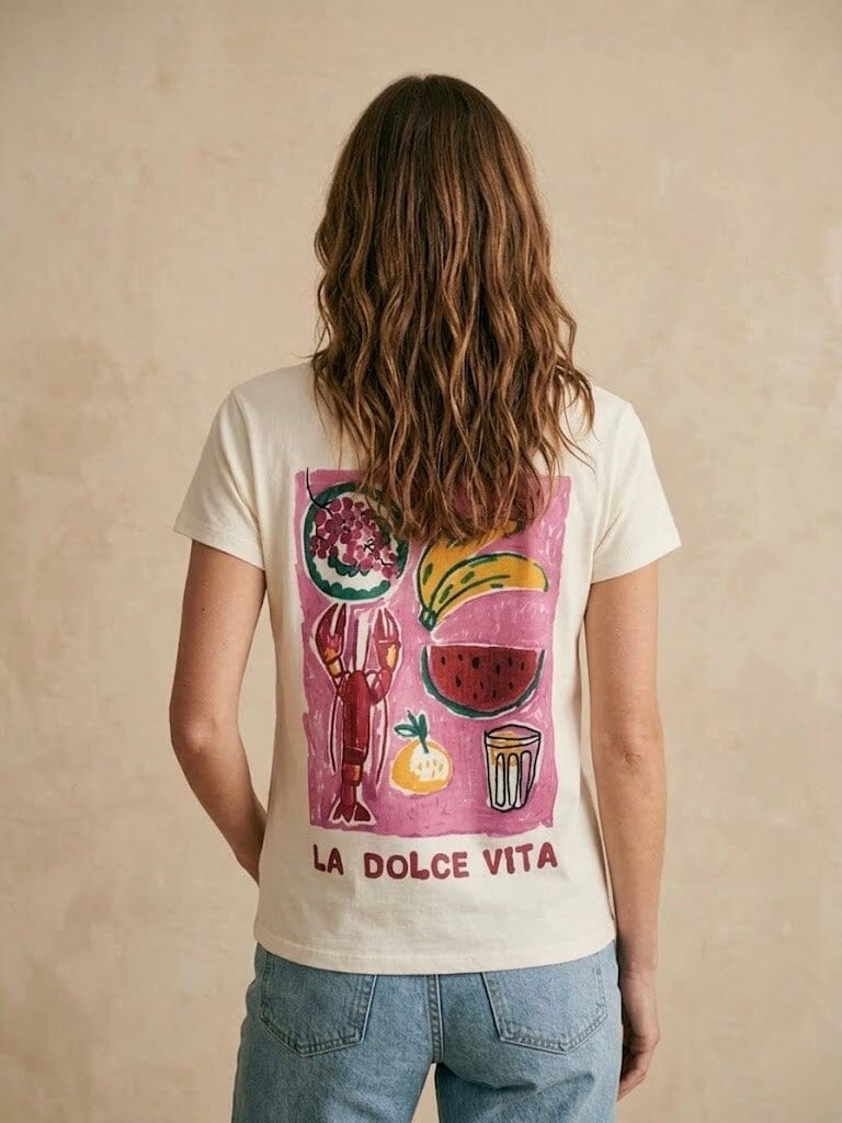 Lisette Tee | White Shirt Parisienne Collection 