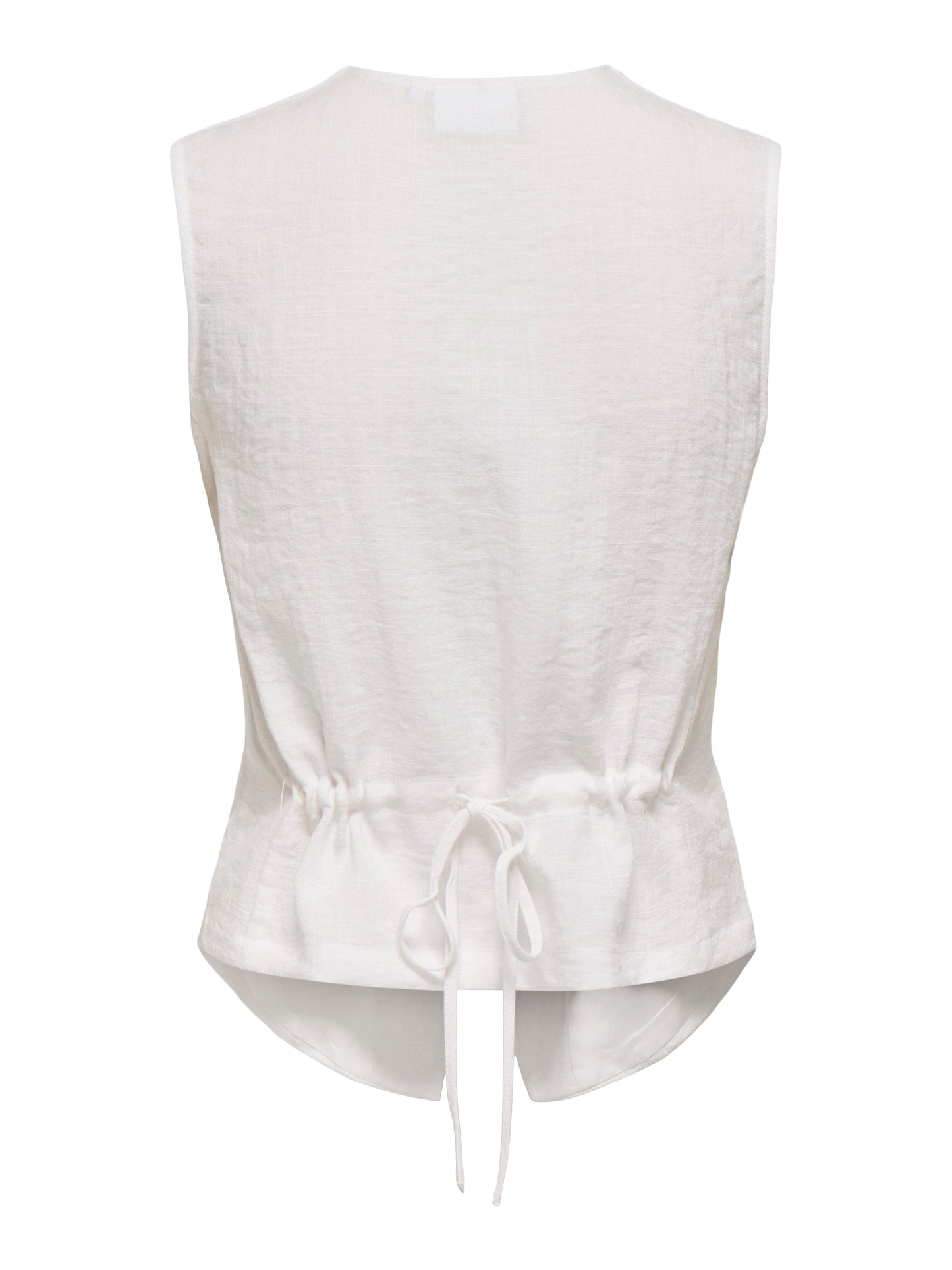 Lita Waistcoat | Bright White Waistcoat Only 