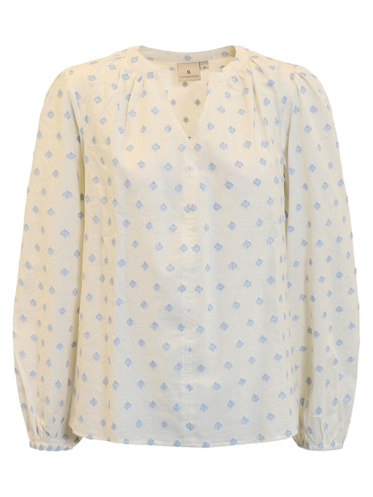 Lotte Blouse | Blue Blizzard Blouse B.Copenhagen 