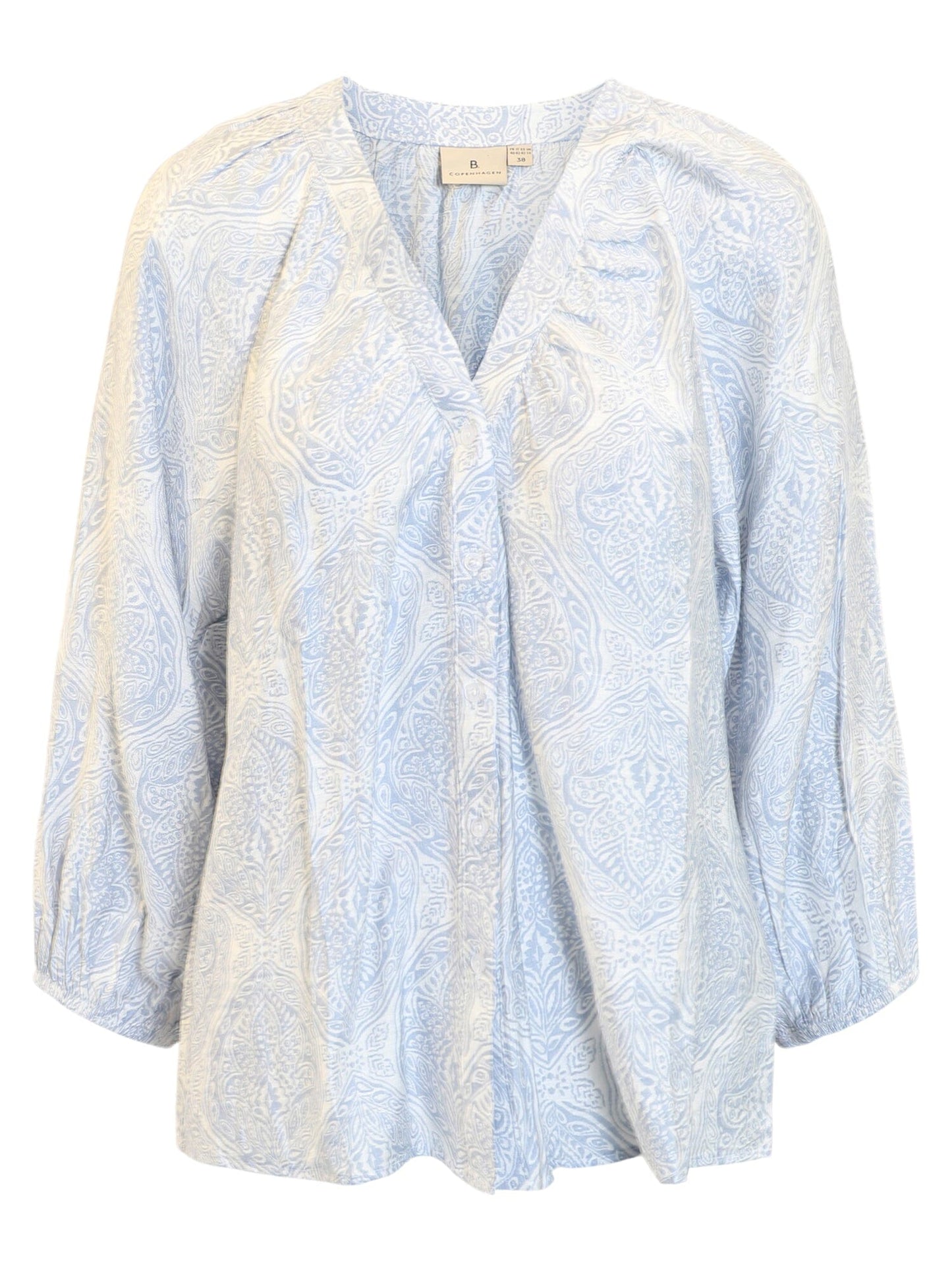 Lotte Blouse | Blue Blizzard Blouse B.Copenhagen 