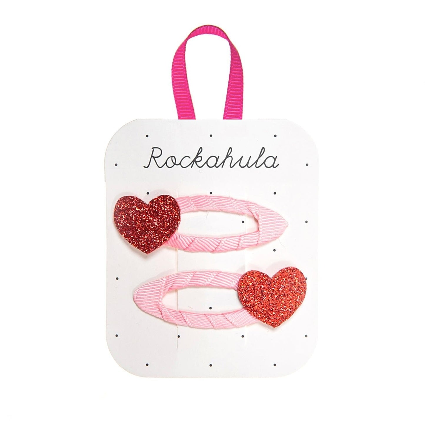 Love Heart Clips Hair Accessories Rockahula 